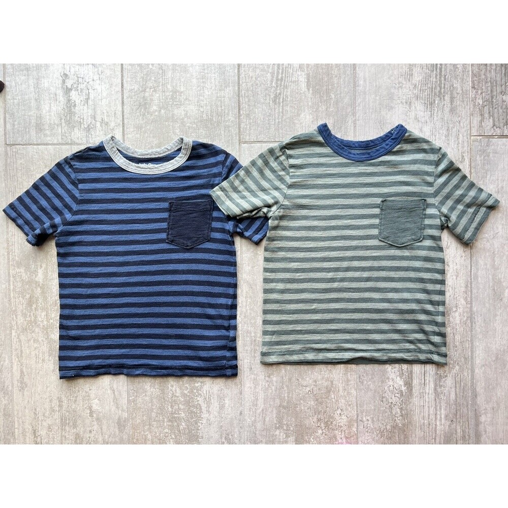 GAP Baby Toddler Set Lot of 2 Short Sleeve Casual Everyday Pocket Tee Cotton 3T
